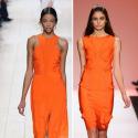Оранжевый цвет в модной одежде и психологии
