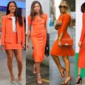 Оранжевый цвет в одежде: цитрусовый тренд этого сезона