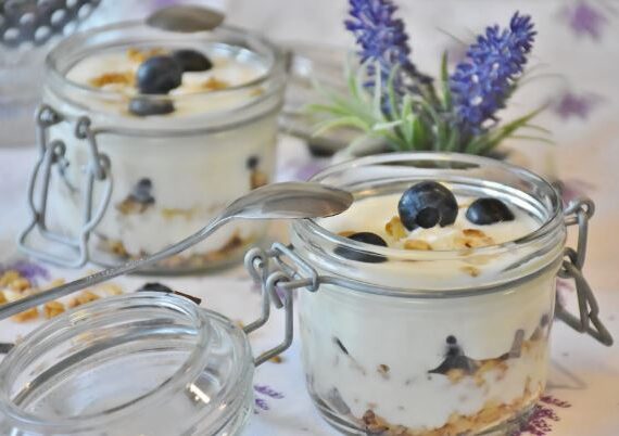 Банки для фруктов и йогурта