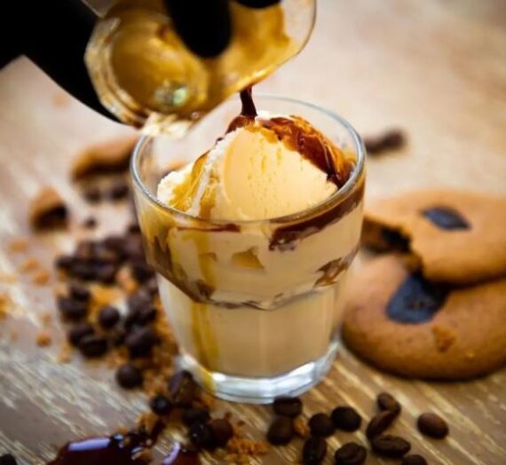 Безумное кофейное мороженое