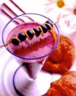 Черничный смузи