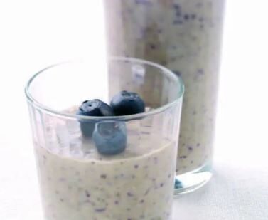 Смузи из черники и банана